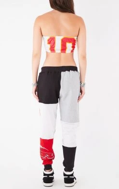 FURST OF A KIND VINTAGE SPLICED PATCHWORK SWEATPANTS