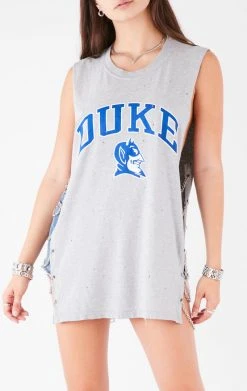 FURST OF A KIND VINTAGE CHAINS VINTAGE CHAIN SIDE SLEEVELESS TEE