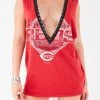 FURST OF A KIND VINTAGE CHAINS VINTAGE DEEP V CHAIN SLEEVELESS TEE