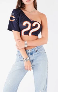 FURST OF A KIND VINTAGE ONE SHOULDER NFL JERSEY