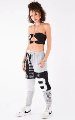 FURST OF A KIND VINTAGE SPLICED PATCHWORK SWEATPANTS VINTAGE NFL