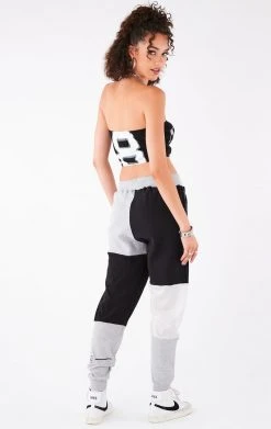 FURST OF A KIND VINTAGE SPLICED PATCHWORK SWEATPANTS VINTAGE NFL