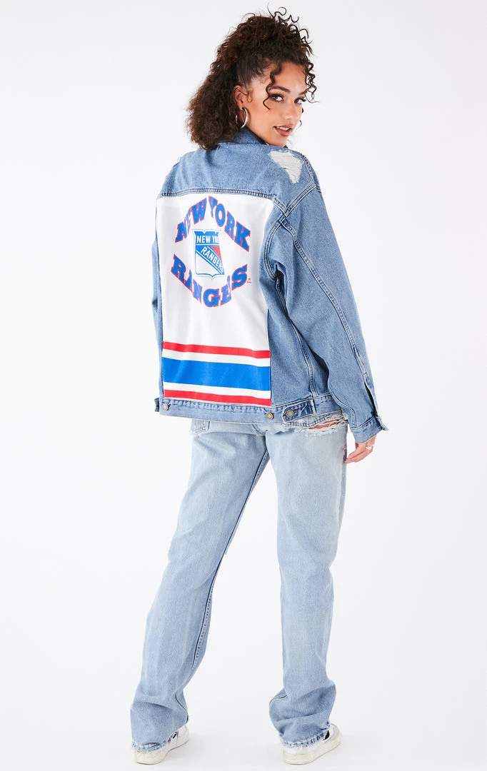 FURST OF A KIND VINTAGE GRAPHIC BACK INSERT DENIM JACKET 3 FURST OF A KIND VINTAGE GRAPHIC BACK INSERT DENIM JACKET