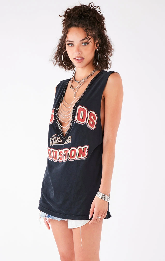 FURST OF A KIND VINTAGE DEEP V CHAIN SLEEVELESS TEE 5 FURST OF A KIND VINTAGE DEEP V CHAIN SLEEVELESS TEE