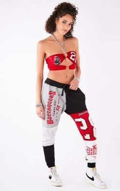 FURST OF A KIND VINTAGE JERSEY CUT OUT CHAIN HALTER TOP VINTAGE CHAINS