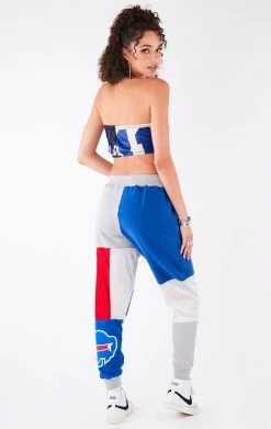 FURST OF A KIND VINTAGE SPLICED PATCHWORK SWEATPANTS