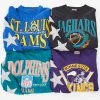 FURST OF A KIND VINTAGE NFL VINTAGE SILVER STAR PATCH SWEATSHIRT