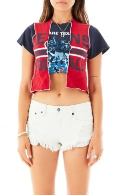 FURST OF A KIND VINTAGE SPLICED CROPPED TEE