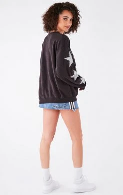 FURST OF A KIND VINTAGE SILVER STAR PATCH SWEATSHIRT VINTAGE SPORTS