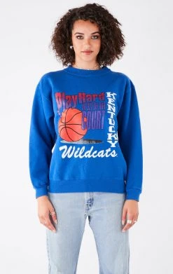 FURST OF A KIND VINTAGE STONEWASHED COLLEGE SWEATSHIRT VINTAGE COLLEGE