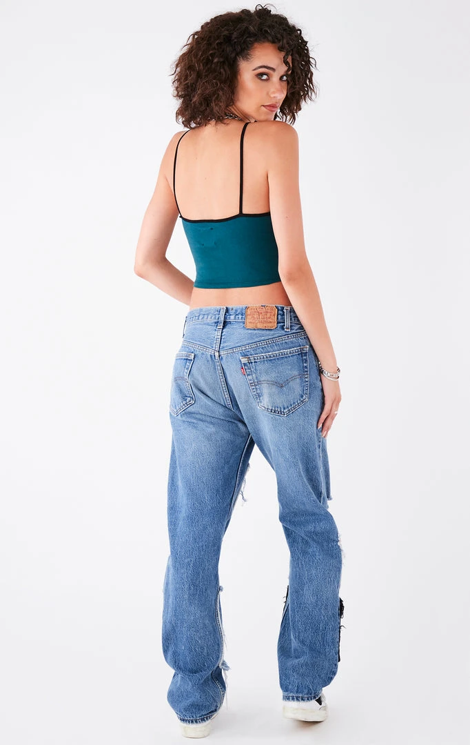 FURST OF A KIND VINTAGE RHINESTONE FRINGE TANK 5 FURST OF A KIND VINTAGE RHINESTONE FRINGE TANK