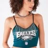FURST OF A KIND VINTAGE RHINESTONE FRINGE TANK