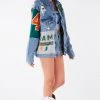 FURST OF A KIND VINTAGE SPLICED PATCHWORK DENIM JACKET 1 FURST OF A KIND VINTAGE SPLICED PATCHWORK DENIM JACKET