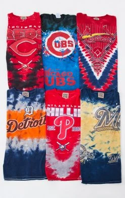 FURST OF A KIND VINTAGE SPORTS VINTAGE TIE DYE SPORTS TEE 7 FURST OF A KIND VINTAGE SPORTS VINTAGE TIE DYE SPORTS TEE