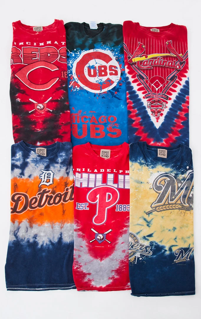 FURST OF A KIND VINTAGE SPORTS VINTAGE TIE DYE SPORTS TEE 5 FURST OF A KIND VINTAGE SPORTS VINTAGE TIE DYE SPORTS TEE