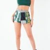 FURST OF A KIND VINTAGE SPLICED PATCHWORK TANK AND SHORT SET