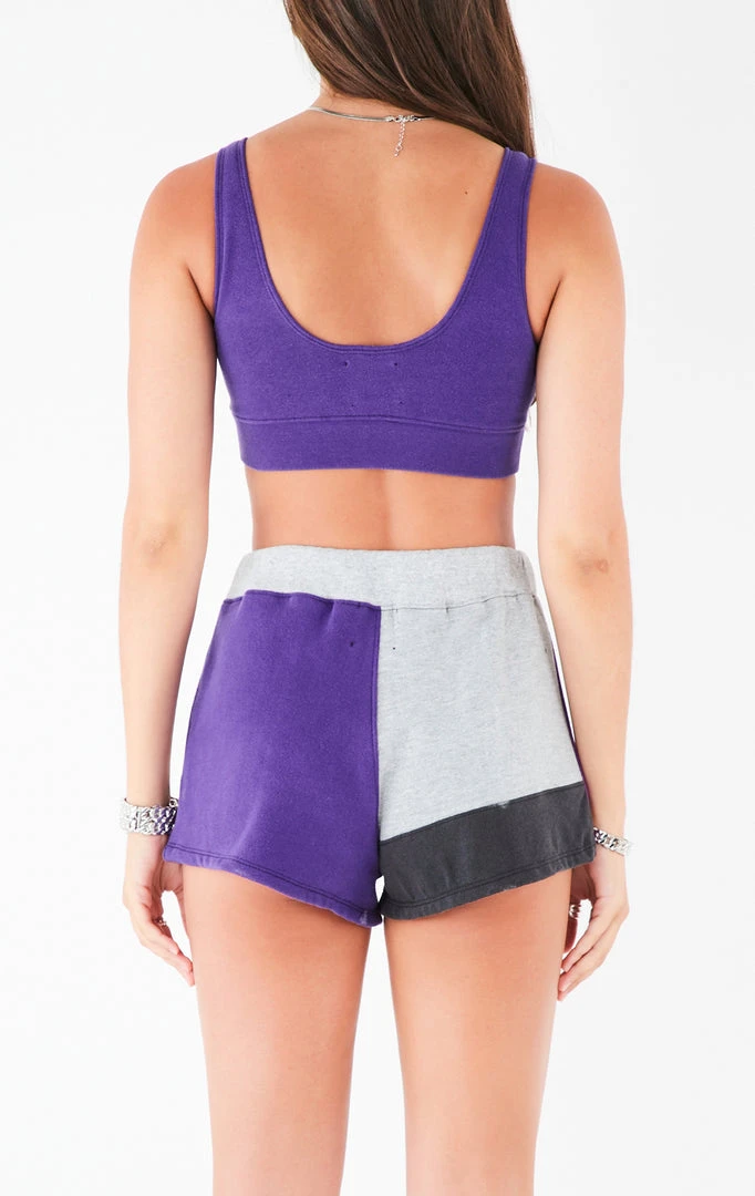 FURST OF A KIND VINTAGE NFL VINTAGE SPLICED PATCHWORK TANK AND SHORT SET 5 FURST OF A KIND VINTAGE NFL VINTAGE SPLICED PATCHWORK TANK AND SHORT SET