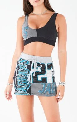FURST OF A KIND VINTAGE SPLICED PATCHWORK SKIRT AND TANK SET VINTAGE NFL
