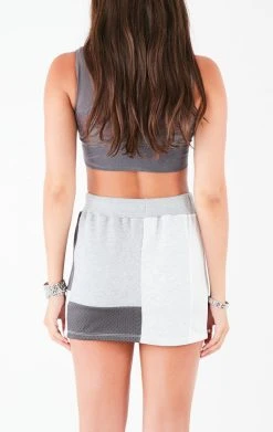 FURST OF A KIND VINTAGE SPLICED PATCHWORK SKIRT