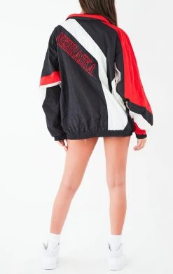 FURST OF A KIND VINTAGE COLLEGE VINTAGE ZIP UP WINDBREAKER JACKET