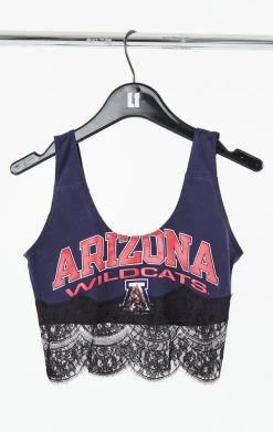 FURST OF A KIND VINTAGE LACE TRIM TANK VINTAGE COLLEGE