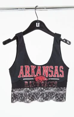 FURST OF A KIND VINTAGE LACE TRIM TANK VINTAGE COLLEGE