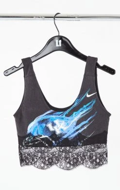 FURST OF A KIND VINTAGE LACE TRIM TANK VINTAGE COLLEGE