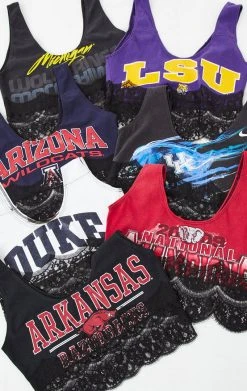 FURST OF A KIND VINTAGE LACE TRIM TANK VINTAGE COLLEGE