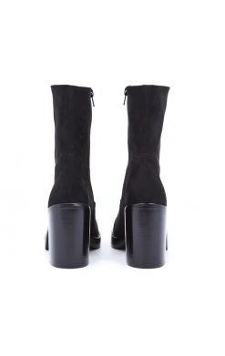 JEFFREY CAMPBELL MAXEN-2 SUEDE PLATFORM ANKLE BOOT