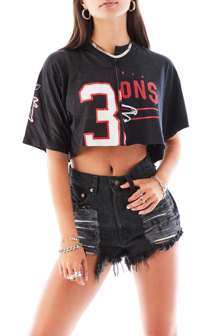 FURST OF A KIND VINTAGE SPLICED CROPPED JERSEY TEE 3 FURST OF A KIND VINTAGE SPLICED CROPPED JERSEY TEE