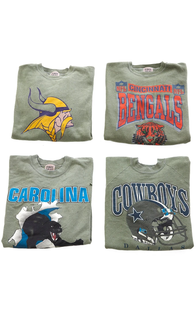 FURST OF A KIND SALE VINTAGE GREEN OVERDYE SWEATSHIRT 4 FURST OF A KIND SALE VINTAGE GREEN OVERDYE SWEATSHIRT