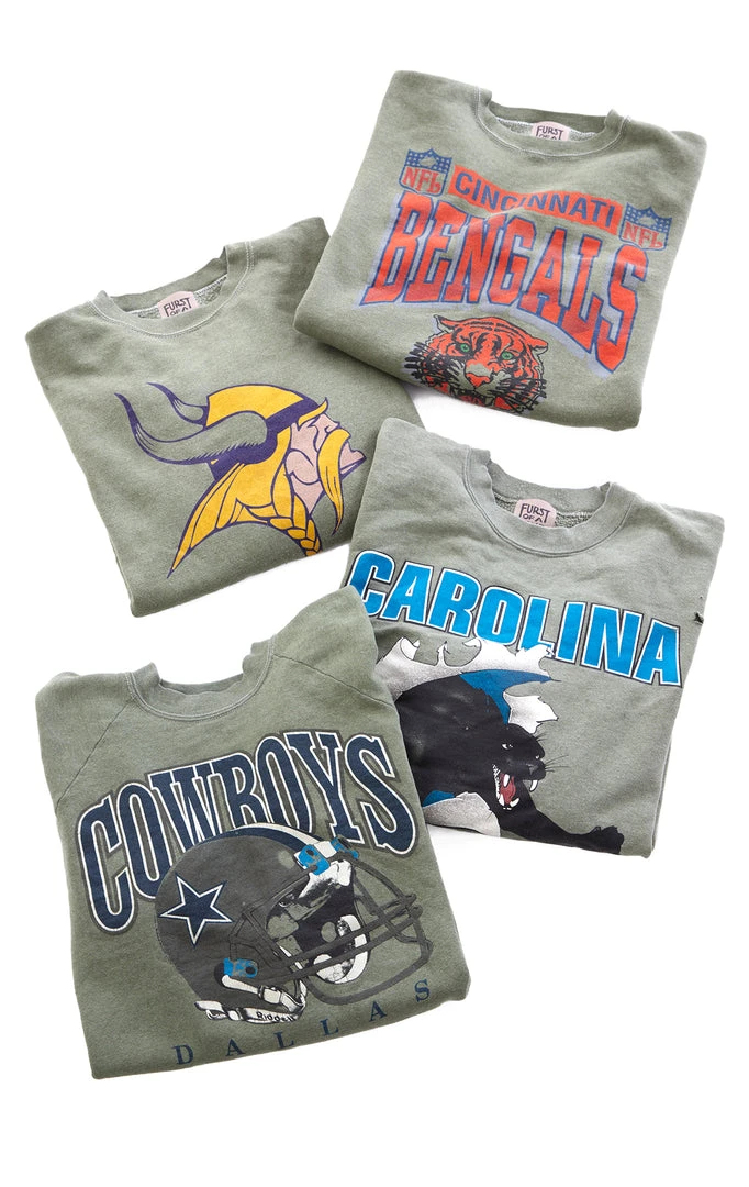 FURST OF A KIND SALE VINTAGE GREEN OVERDYE SWEATSHIRT 3 FURST OF A KIND SALE VINTAGE GREEN OVERDYE SWEATSHIRT