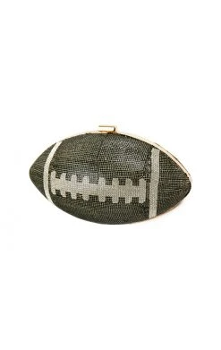 LOVE, MAR VINTAGE NFL RHINESTONE FOOTBALL PURSE