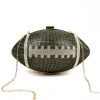 LOVE, MAR VINTAGE NFL RHINESTONE FOOTBALL PURSE