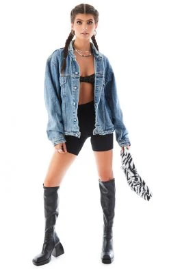 FURST OF A KIND VINTAGE HARLEY DENIM JACKET 9 FURST OF A KIND VINTAGE HARLEY DENIM JACKET