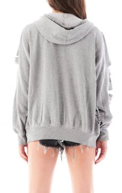 FURST OF A KIND VINTAGE RIPPED ZIP UP HOODIE SALE