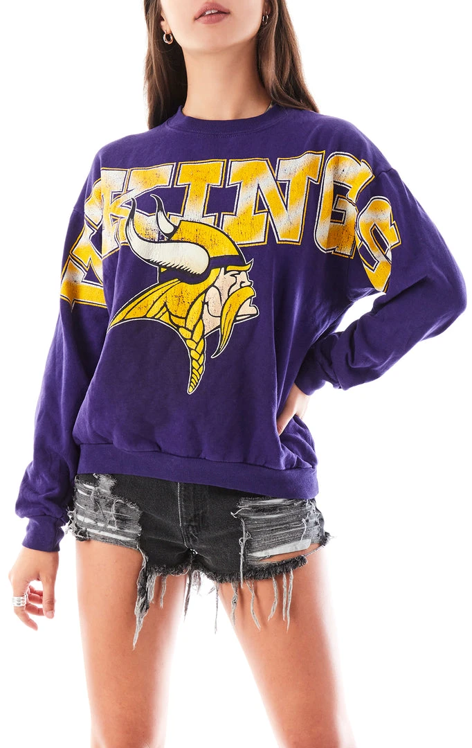 FURST OF A KIND VINTAGE STONEWASHED NFL SWEATSHIRT 3 FURST OF A KIND VINTAGE STONEWASHED NFL SWEATSHIRT