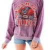 FURST OF A KIND SALE VINTAGE PURPLE OVERDYE SWEATSHIRT 1 FURST OF A KIND SALE VINTAGE PURPLE OVERDYE SWEATSHIRT