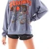 FURST OF A KIND VINTAGE NAVY OVERDYE SWEATSHIRT