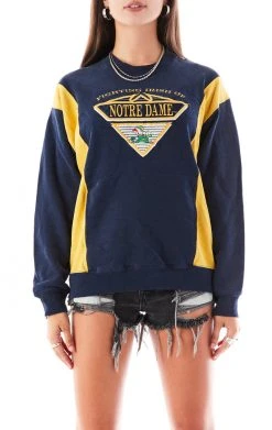 FURST OF A KIND VINTAGE COLLEGE VINTAGE STONEWASHED COLLEGE SWEATSHIRT