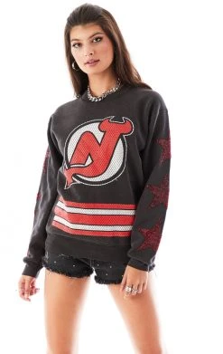 FURST OF A KIND VINTAGE RED STAR PATCH SWEATSHIRT SALE