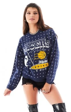 FURST OF A KIND VINTAGE ALLOVER RHINESTONE SWEATSHIRT VINTAGE SPORTS