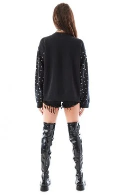 FURST OF A KIND VINTAGE ALLOVER RHINESTONE SWEATSHIRT VINTAGE SPORTS