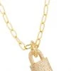 GEMELLI RYAN LOCK NECKLACE 2 GEMELLI RYAN LOCK NECKLACE