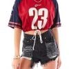 FURST OF A KIND VINTAGE DRAWSTRING CROPPED JERSEY
