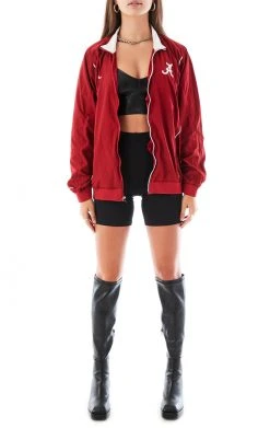 FURST OF A KIND VINTAGE ZIP UP WINDBREAKER JACKET