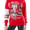 FURST OF A KIND VINTAGE SPLICED JERSEY SLEEVE SWEATSHIRT