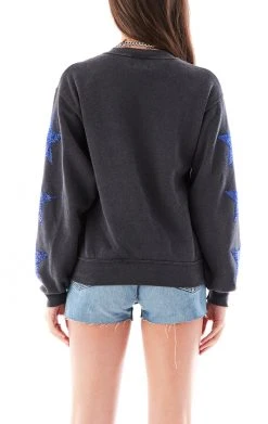 FURST OF A KIND SALE VINTAGE BLUE STAR PATCH SWEATSHIRT
