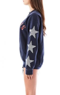 FURST OF A KIND VINTAGE SILVER STAR PATCH SWEATSHIRT 6 FURST OF A KIND VINTAGE SILVER STAR PATCH SWEATSHIRT