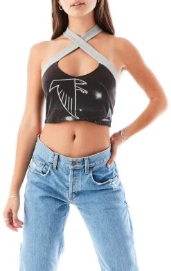 FURST OF A KIND VINTAGE CRISS CROSS STRAP TANK TOP SALE